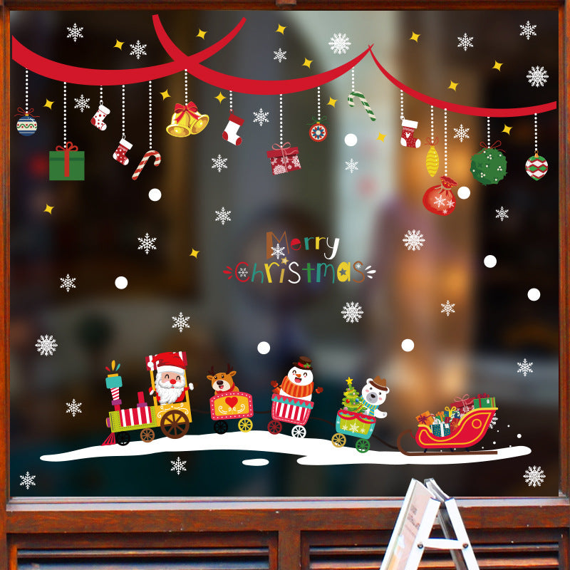 Christmas glass stickers/Decoration