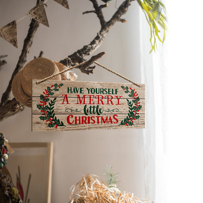 Christmas Wall Sign