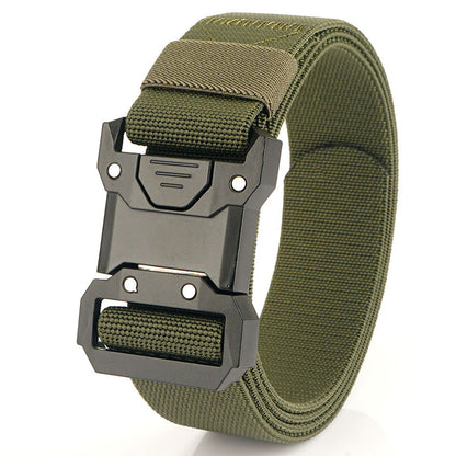 Quick Release Tactical Braided Elastic Belt