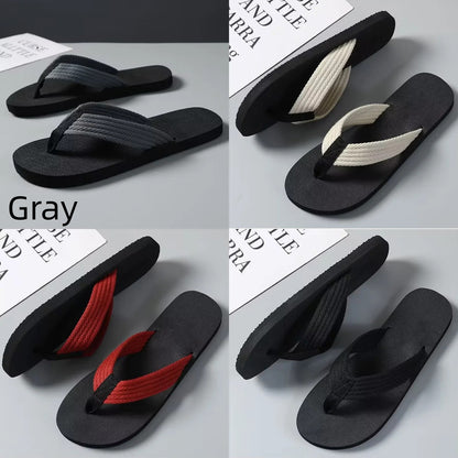 Men's Thick-soled Flip-flops Non-slip Beach Shoes