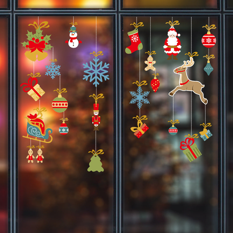 Christmas glass stickers/Decoration