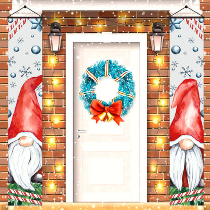 Christmas Door Flag Set