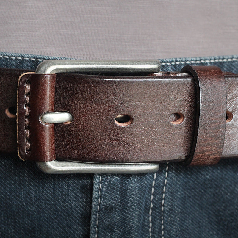 Cowhide Handmade Belt