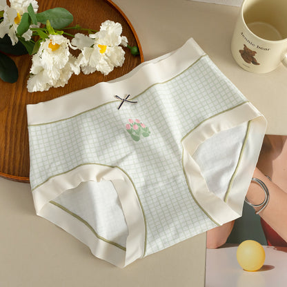 Printed Cute Cotton Seamless Underwear