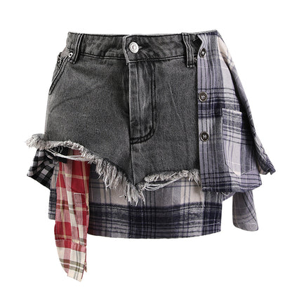 Deconstructing Design Sense Denim Skirt