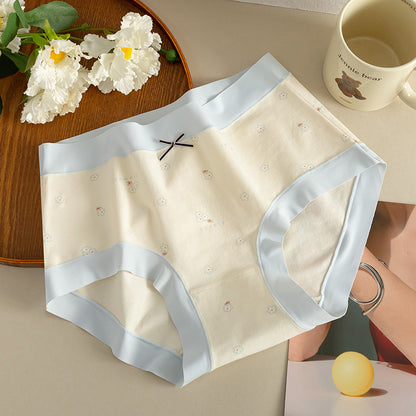 Printed Cute Cotton Seamless Underwear