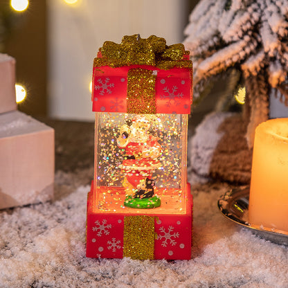 Crystal Ball Christmas Gift Box Lights