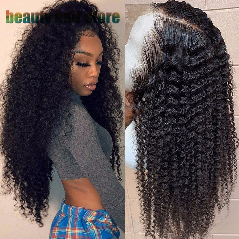 Brazilian Curly Lace Front Human Hair Wigs