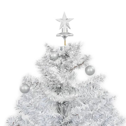 Snowing Christmas Tree With Umbrella Base White 2 Ft