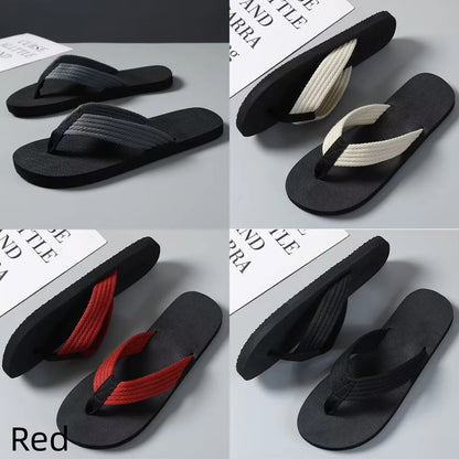 Men's Thick-soled Flip-flops Non-slip Beach Shoes