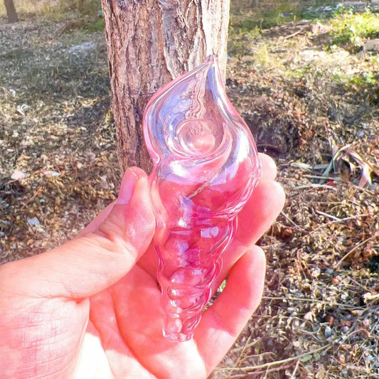 Shell Conch-shaped Glass Art Pipe